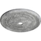 Ekena Millwork Palmetto Medallion (Canopies up to 7 5/8"), 31 1/2"OD x 3 5/8"ID x 1 3/4"P, Ultra Pure White Crackle CM31PMUWC - alternate 3